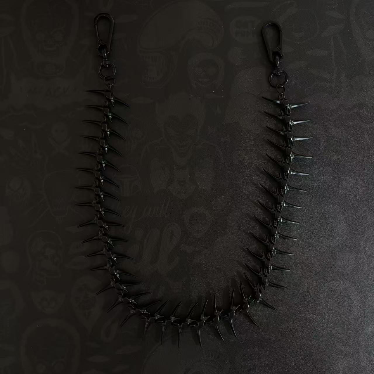 Matte Black Skeleton Metal Hea - Phone Accessories Design review and price